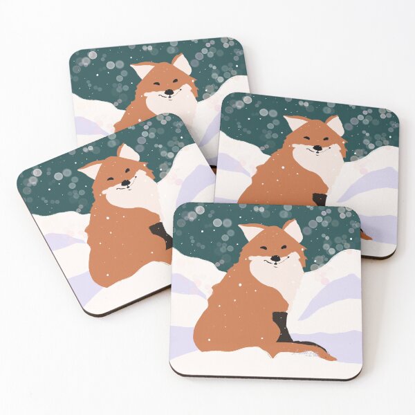 Item preview, Snow Fox designed and sold by LisaMichelleArt.