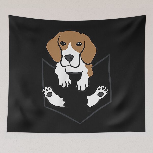 Item preview, Beagle Dog In The Pocket Cute Pocket Beagle designed and sold by jimmiexq.