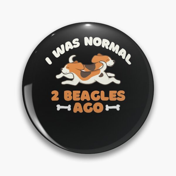 Item preview, Beagle Dog Lover - I Was Normal 2 Beagles Ago Long Sleeve designed and sold by jimmiexq.
