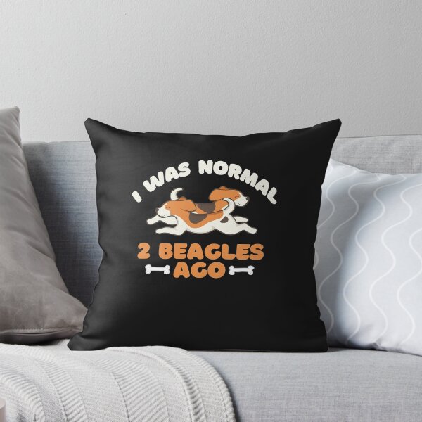 Item preview, Beagle Dog Lover - I Was Normal 2 Beagles Ago Long Sleeve designed and sold by jimmiexq.