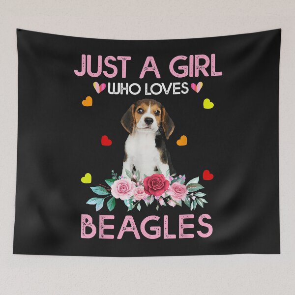 Item preview, Beagle Dog Lover Tee Just A Girl Who Loves Beagles designed and sold by jimmiexq.