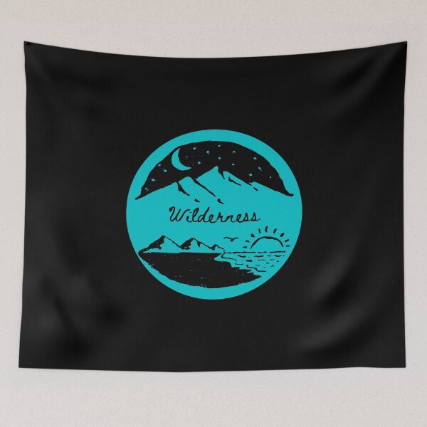 Item preview, Wilderness - Hiking Life designed and sold by SpaceArt1.