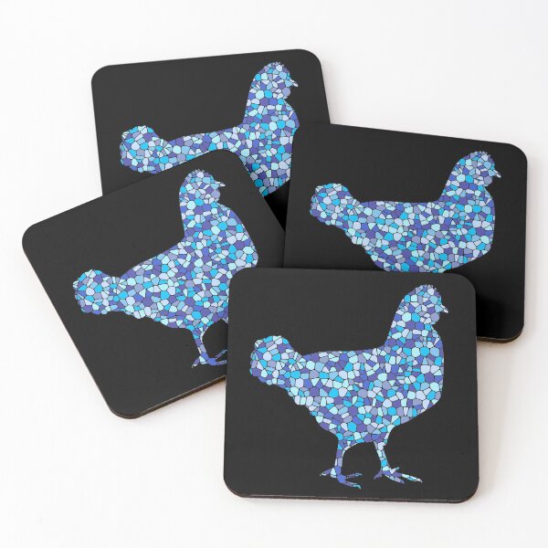 Item preview, Chicken Stained Glass designed and sold by Art-Max.