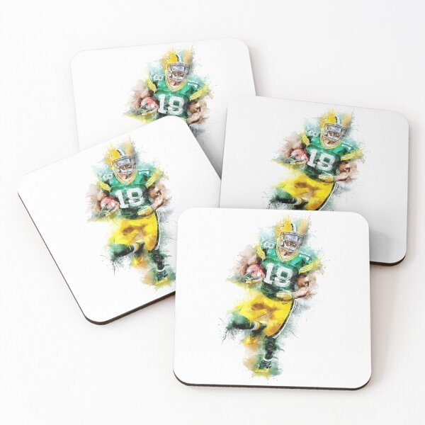 Item preview, Football Player AWESOME abstract watercolor splatter artwork for all the GRIDIRON fans designed and sold by Naumovski.