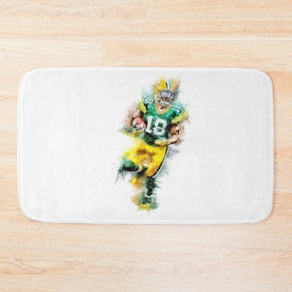 Item preview, Football Player AWESOME abstract watercolor splatter artwork for all the GRIDIRON fans designed and sold by Naumovski.