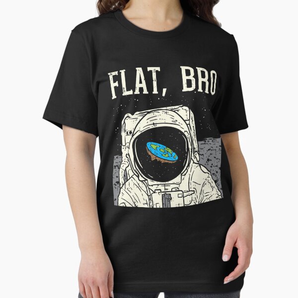 Item preview, Flat Bro Astronaut Space Funny Earth Conspiracy Theory designed and sold by anandastore.