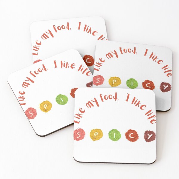 Item preview, Like My Food I Like Life Spicy designed and sold by Maguitl.