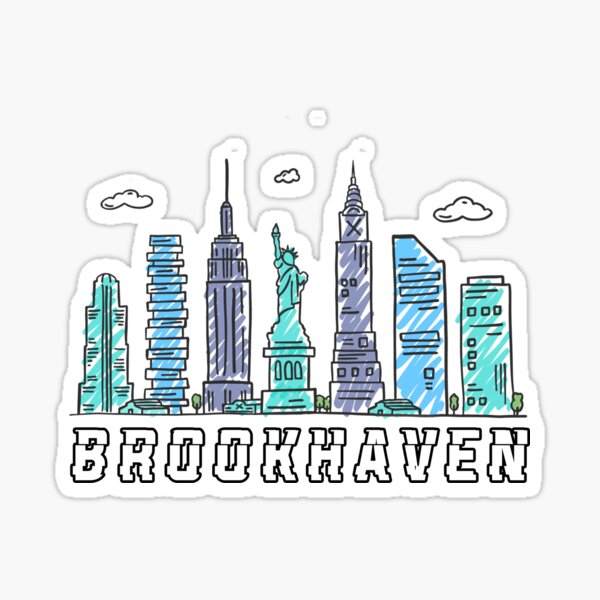 Brookhaven Classic Sticker for Sale by OdinBeaton