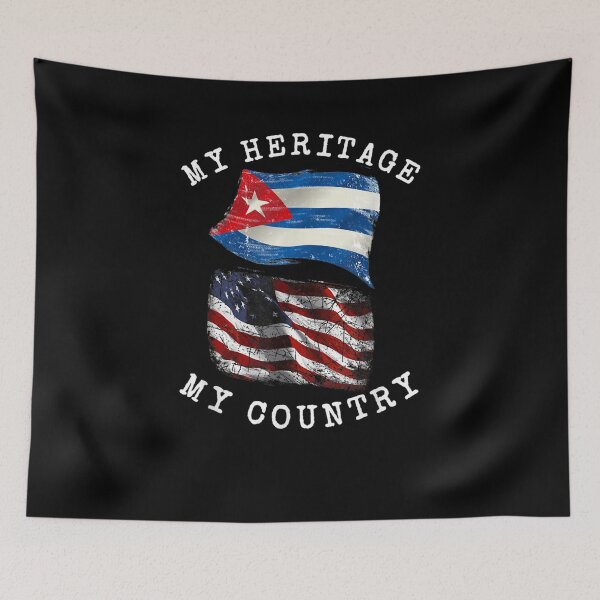 Item preview, My Heritage My Country Cuban American designed and sold by loka-Art.