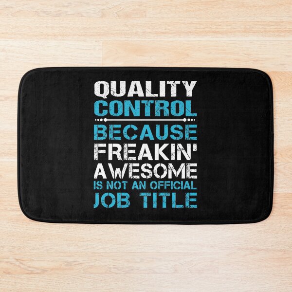 Item preview, Quality Control T Shirt - Freaking Awesome Gift Item Tee designed and sold by zubakbrita.