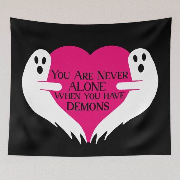 Item preview, Never Alone Valentine designed and sold by Trace1234.