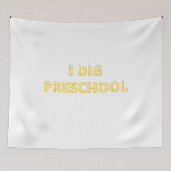 Item preview, I Dig Preschool designed and sold by Sadhvika.