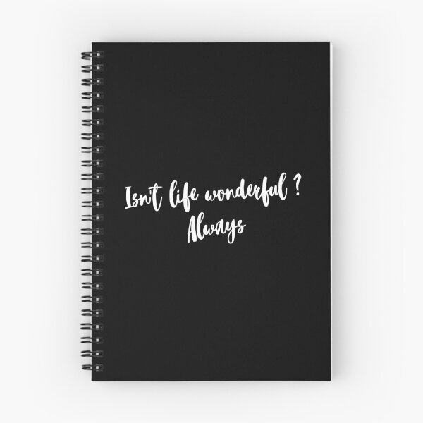 Item preview, Isn't life wonderful ? Always  designed and sold by EnlightParis.