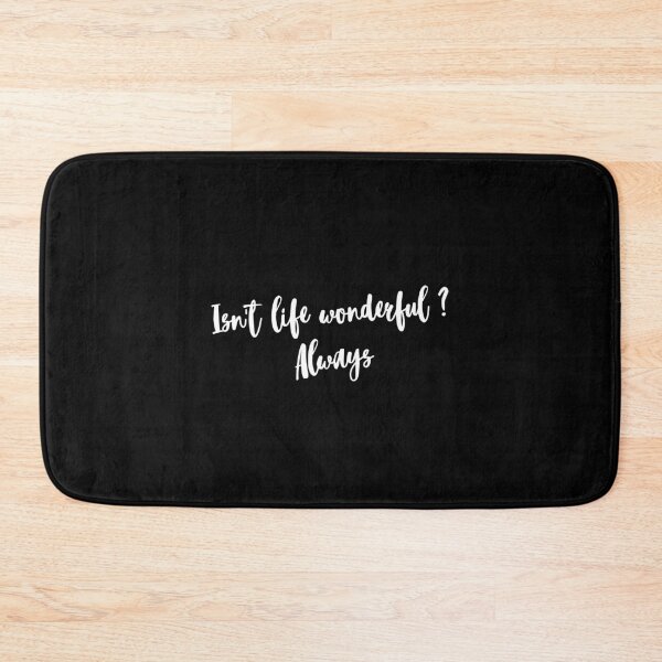 Item preview, Isn't life wonderful ? Always  designed and sold by EnlightParis.