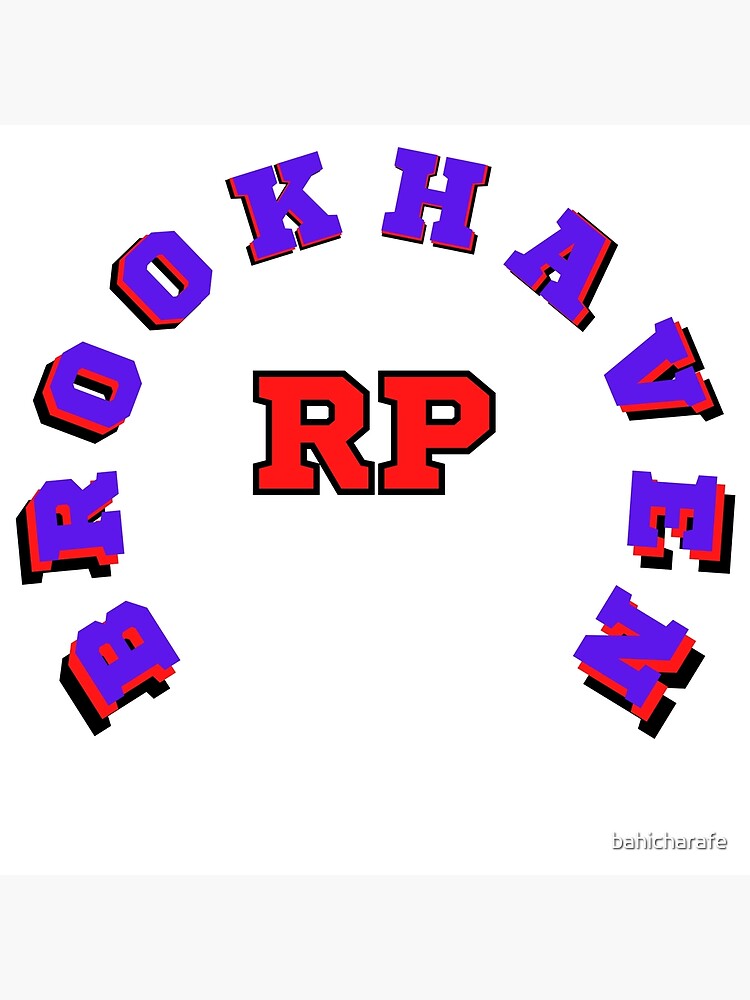 Brookhaven Roblox Rp Art Prints for Sale