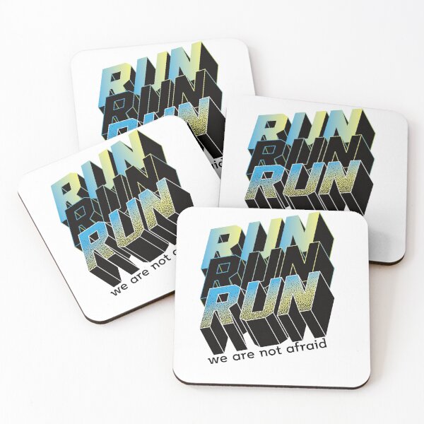 Item preview, we are not afraid run  designed and sold by Queengood.