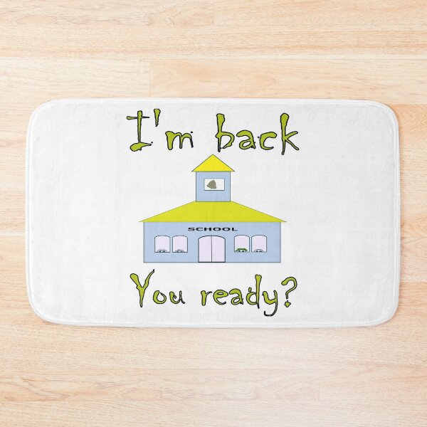 Item preview, back to school I'm back designed and sold by CottagePop.