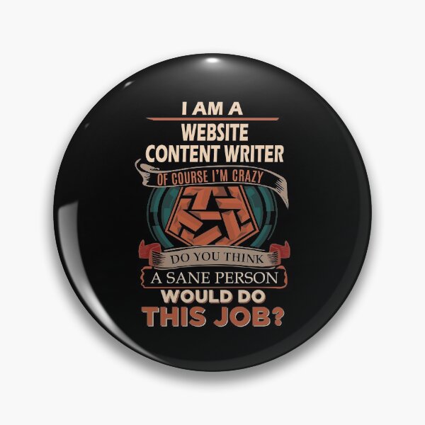Item preview, Website Content Writer T Shirt - Sane Person Gift Item Tee designed and sold by oldsbyisai.