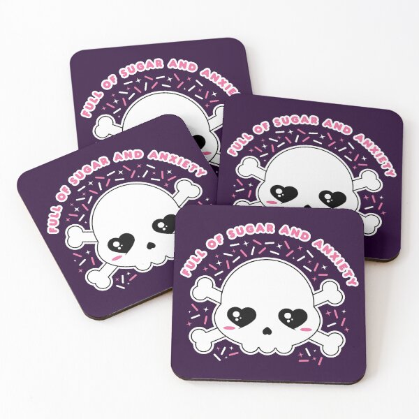Item preview, Full of sugar and anxiety designed and sold by sasyall.