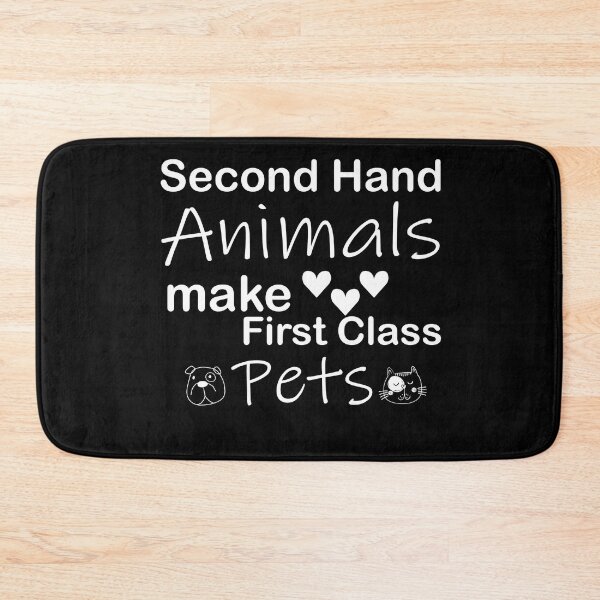 Item preview, Second Hand Animals Make First Class Pets Shirt designed and sold by YSNbr.