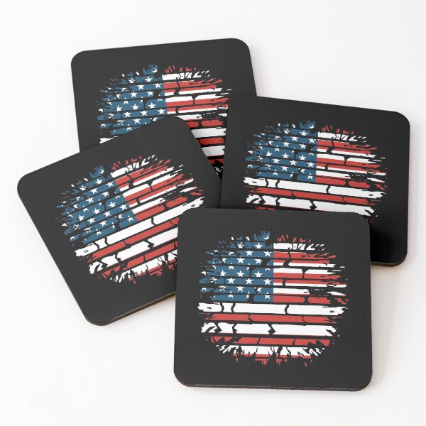 Item preview, Vintage American Flag wall designed and sold by NewTrendings.