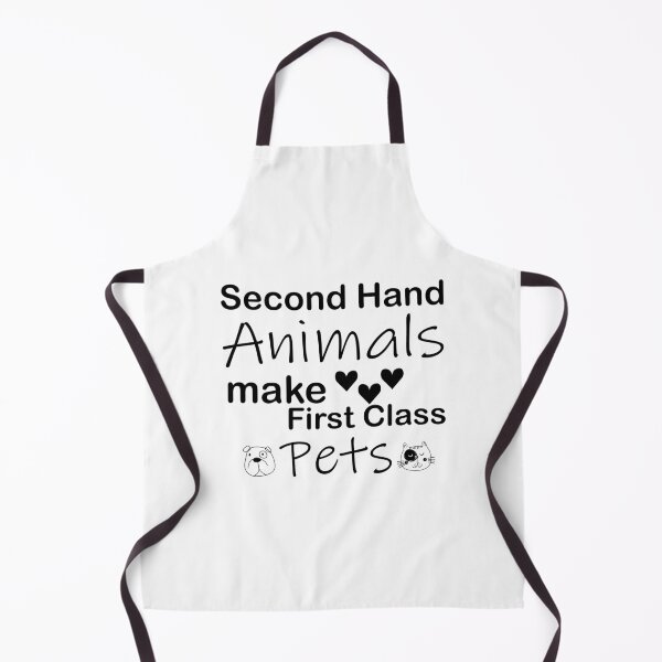 Item preview, Second Hand Animals Make First Class Pets Shirt designed and sold by YSNbr.