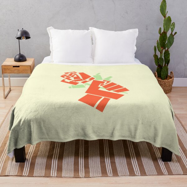 Item preview, Socialist Fist Holding a Labour Rose designed and sold by ed-cs.