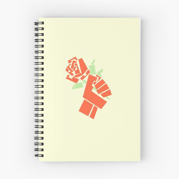 Item preview, Puño socialista sosteniendo una rosa laborista designed and sold by ed-cs.