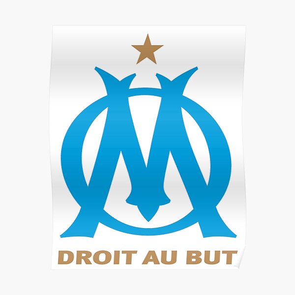 Poster Olympique De Marseille Dédicacé – Coupe D'Europe 1993 – Collection
