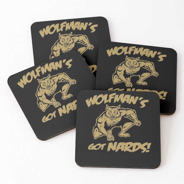 Item preview, 586 Wolfman's got Nards funny monster 80s movie scary horror wolf 2 designed and sold by EntengArt.