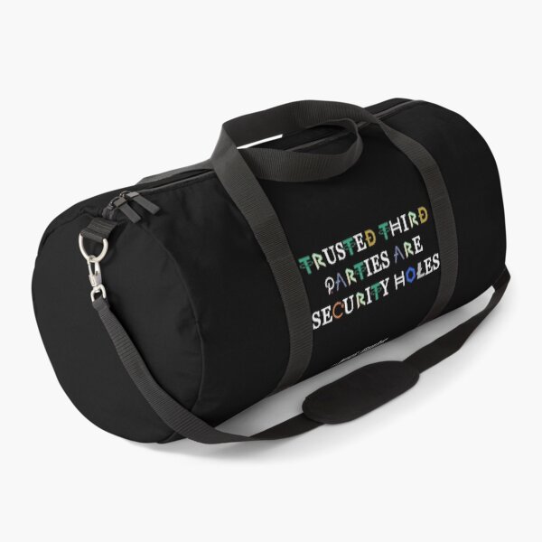 Item preview, Trusted Third Parties are Security Holes designed and sold by Anthony Joseph Latorre.