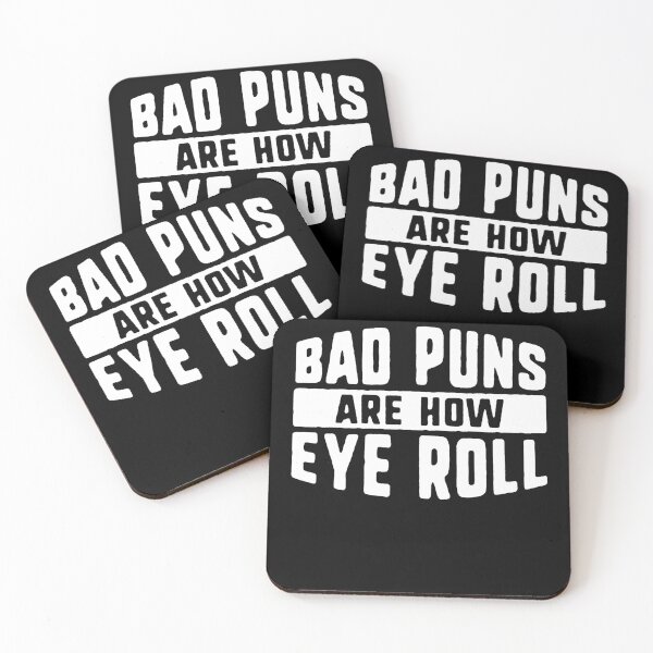 Item preview, Bad Puns Are How Eye Roll designed and sold by clickmostro.