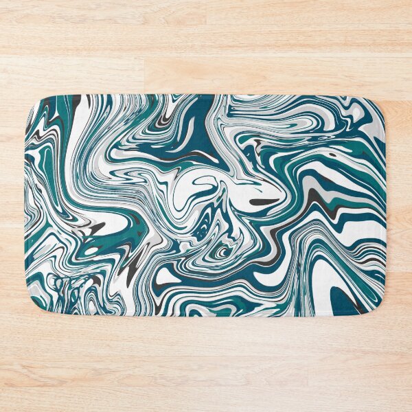Item preview, Blue Palette Abstract Painting Color Study Series A - 1 designed and sold by ZekeArtPrints.