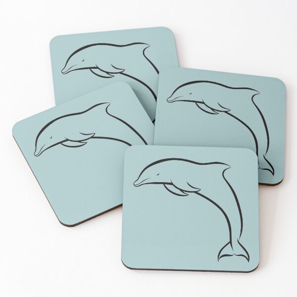 Item preview, Happy dolphin sketch symbol designed and sold by EngineerGoC.