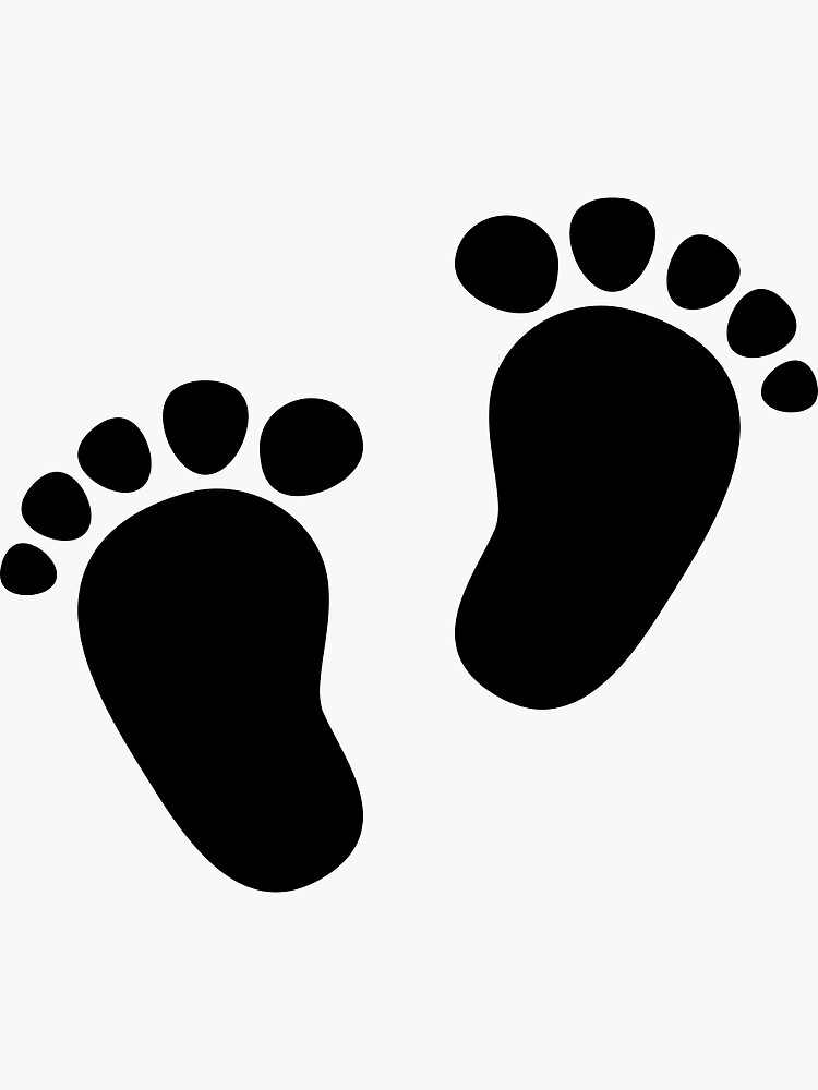 "Black feet" Sticker for Sale by TheDillen Redbubble