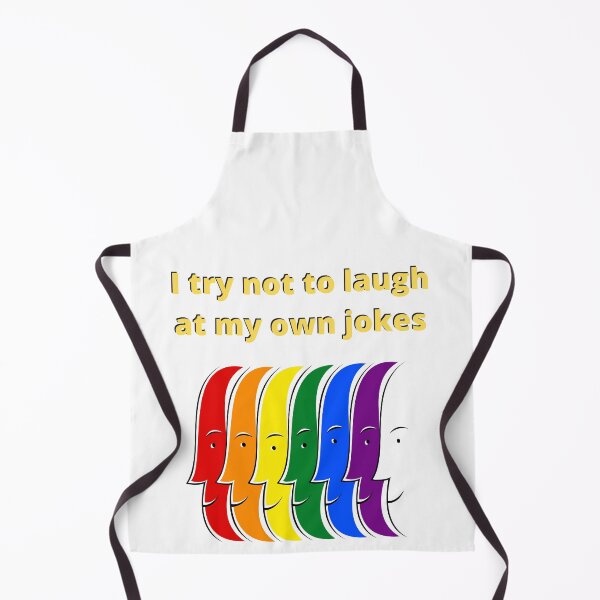 Item preview, I try not to laugh at my own jokes designed and sold by Tulips2.