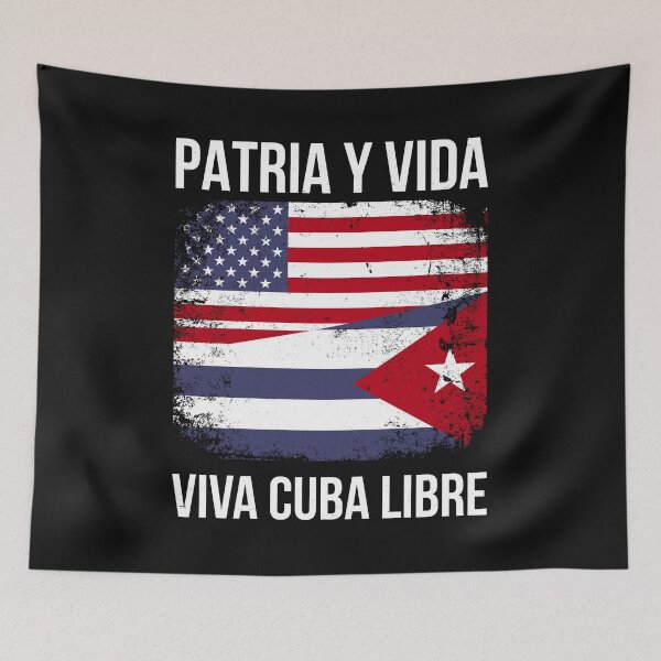 Item preview, Patria  Y Vida Viva Cuba Libre designed and sold by Djoness.