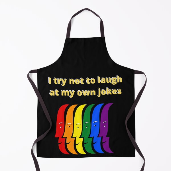 Item preview, I try not to laugh at my own jokes designed and sold by Tulips2.