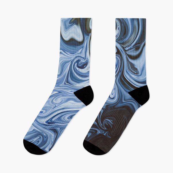 Item preview, Blue Palette Abstract Painting Color Study Series A - 2 designed and sold by ZekeArtPrints.