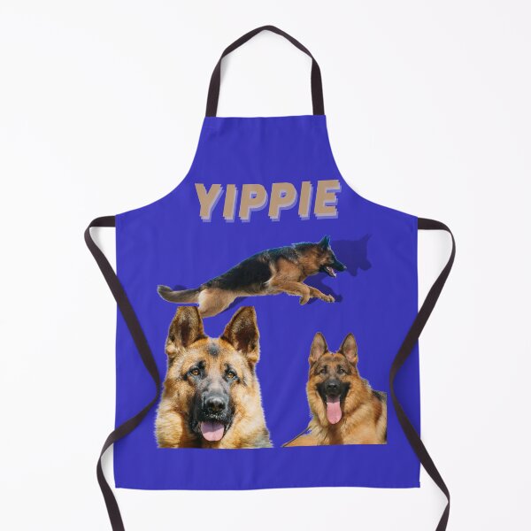 Item preview, German Shepherds Playing Jumping Yippie designed and sold by CyberVinnie.