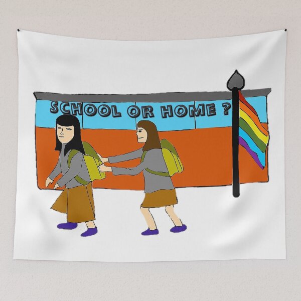Item preview, Back to School but Front to Home  designed and sold by drawkwardly.