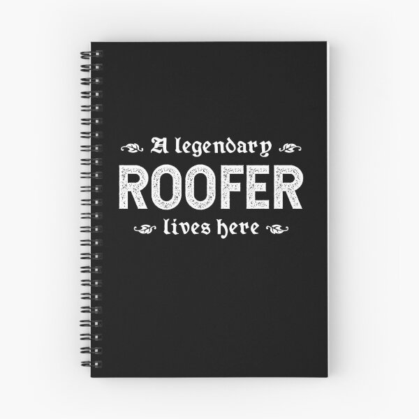 Item preview, A Legendary Roofer Lives Here designed and sold by TimespunThreads.