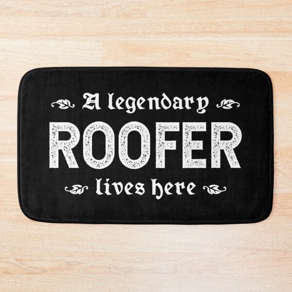Item preview, A Legendary Roofer Lives Here designed and sold by TimespunThreads.