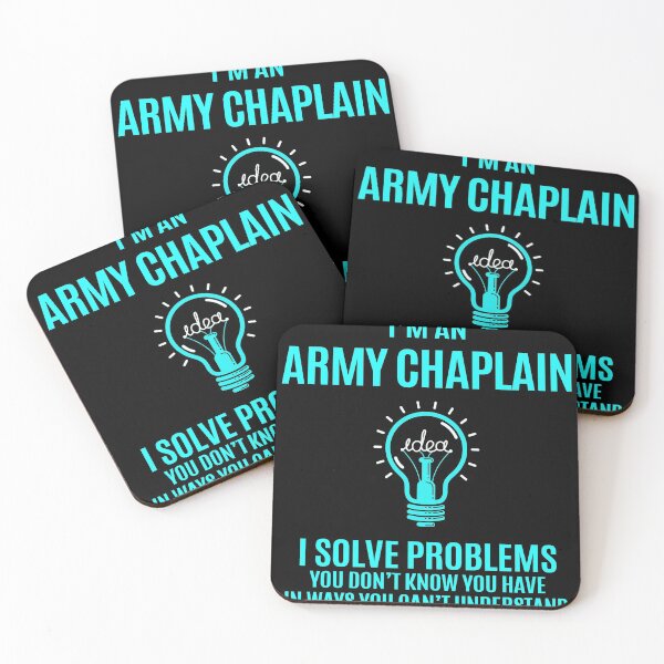 Item preview, Army Chaplain T Shirt - I Solve Problems Gift Item Tee designed and sold by eaneyjulie.
