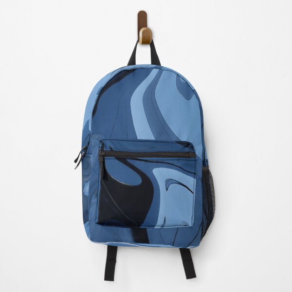 Item preview, Blue Palette Abstract Painting Color Study Series A - 4 designed and sold by ZekeArtPrints.
