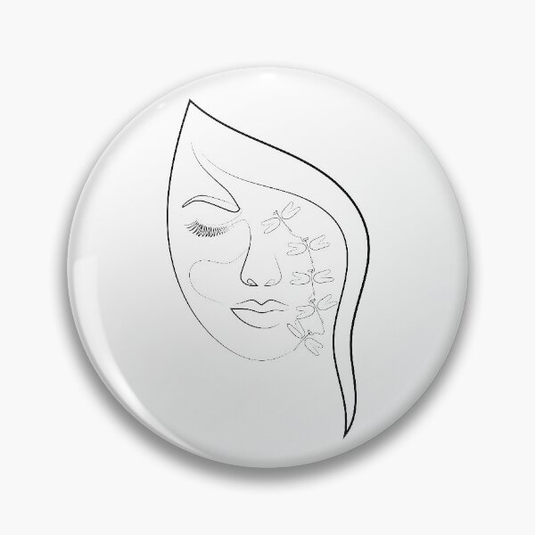 Item preview, Charm and Allure | One Line Artist | Minimal Art | One Line Art | Minimalist designed and sold by One-Line-Artist.