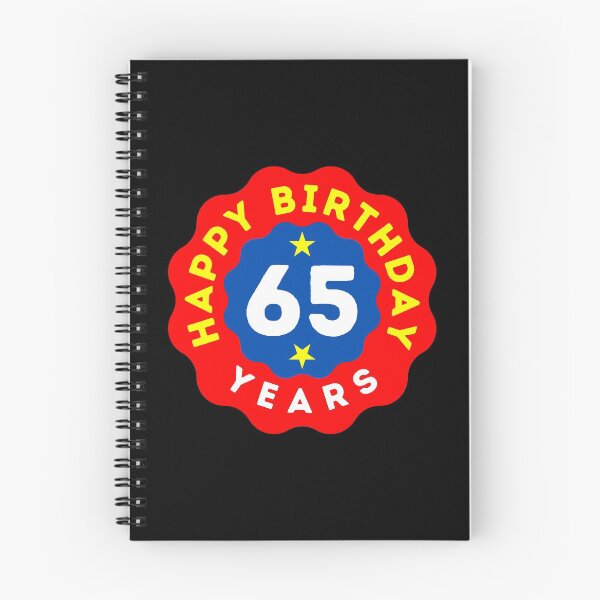 Item preview, 65 years - Happy birthday in trendy usa style designed and sold by Etpramouss.