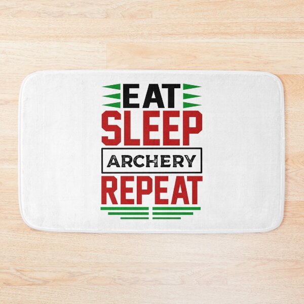 Item preview, Eat. Sleep. Archery. Repeat. (Light) designed and sold by the-krisney-way.