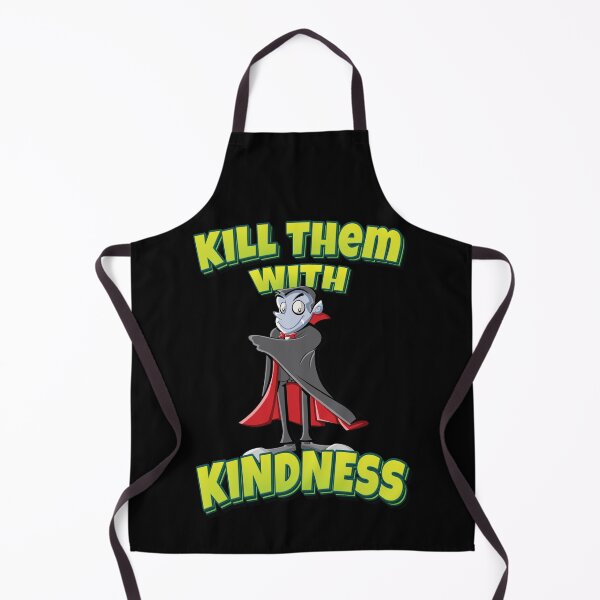 Item preview, Kill Them With Kindness Vampire Cartoon designed and sold by FiveNiches.