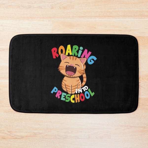 Item preview, Roaring Into Preschool - Kawaii Cat designed and sold by Luan Huynh.